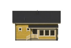 Casa de madera Modelo 001