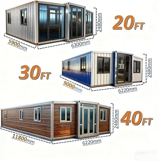 Foto: Tiny House Modular, casa portátil prefabricada, casa contenedor plegable
