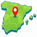 Mapa de España para buscar casas prefabricadas por provincia